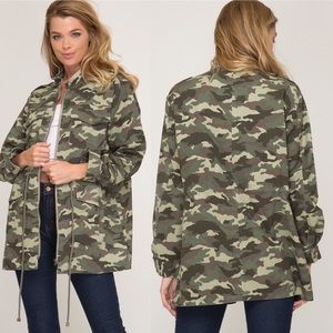 ⚡️FLASH SALE Camo utility jacket